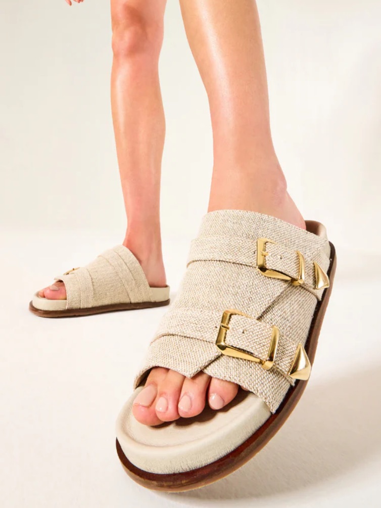 Calla - Lily Linen Sandals - Women’s Size 39 - Like New!
